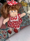 Cabbage Patch Kid 1982 Original #H23Head Girl Blue Eyes Dimples Open Mouth