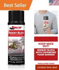 Pesticide-Free 12 oz. Expanding Foam Barrier for Long-Lasting Rodent Protection