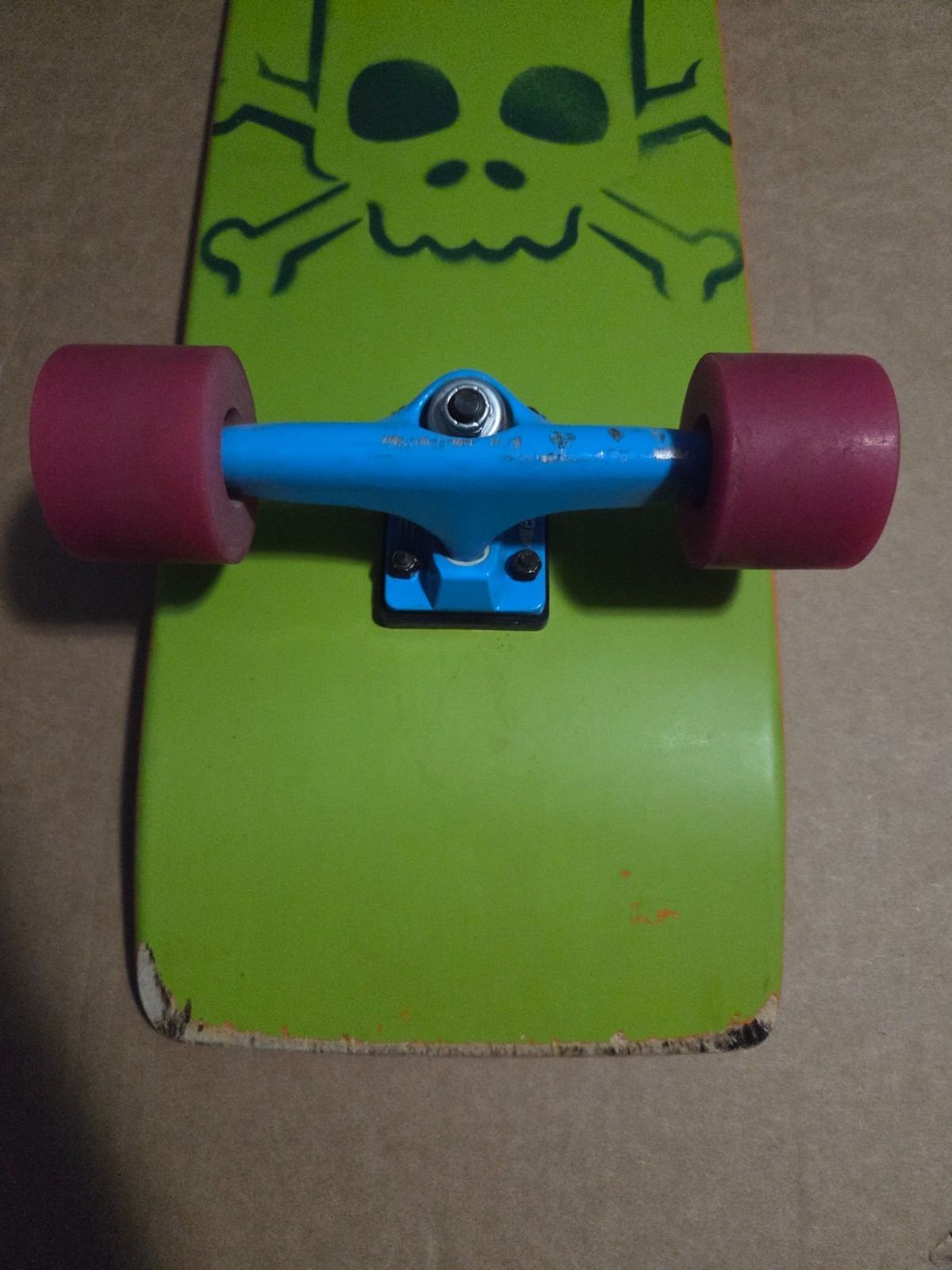 Santa Cruz Bart Simpson Cruiser Skateboard, USED