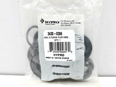 #ad 3430 0306 HYPRO SEAL KIT FOR 2400 TRIPLEX PUMP $99.00