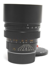 @ Leica M 1.4/75mm Summilux-M Leitz Canada clean