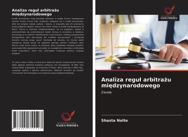 Shasta Nolte | Analiza Regu¿ Arbitra¿U Mi¿Dzynarodowego | Taschenbuch | Polnisch-image