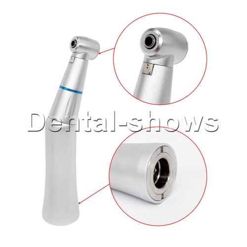 Dental Slow Low Speed Contra Angle Handpiece Push Button Fit 2.35mm Burs