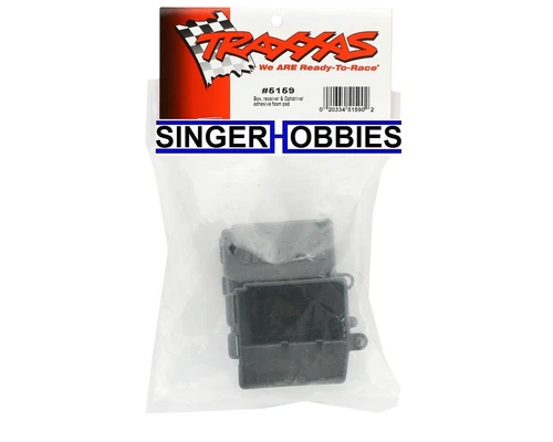 Traxxas 5159 T-MAXX 3.3 Box Receiver (Upper/Lower halves) / Clip (1)/ Foam TRA1