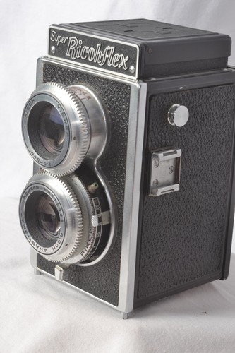 Ricoh Super Ricohflex Medium Format TLR 120 Film Camera Untested Sold As Is - Picture 16 of 17