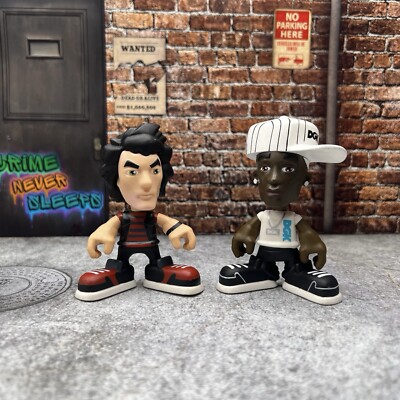 Tech Deck Pros Figures Lot Corey Duffel & Steve Williams DGK