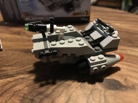 LEGO #75126 Star Wars Microfighters First Order Snowspeeder COMPLETE storm troop