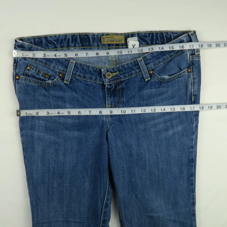 Old Navy Womens Maternity Bootcut Jeans Sz S Reg (34x29) Med Wash 100% Cotton - Image 3 of 4