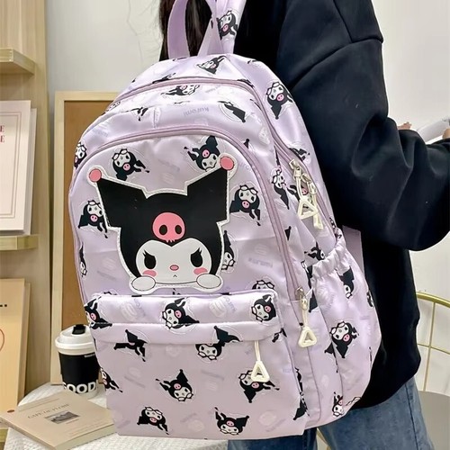 Sanrio Anime Schoolbag, Kuromi, Cinnamoroll, My Melody Backpack for Kids