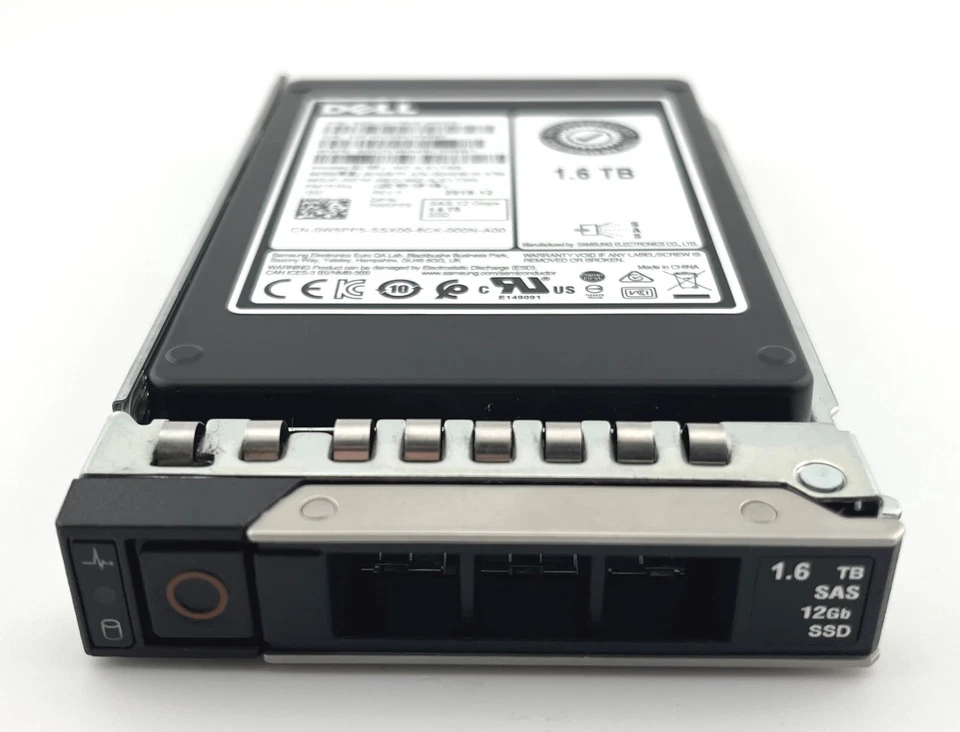 Dell W5PP5 1.6TB 12G SAS SFF (2.5-inch) MU TLC Solid State Drive - 3YR Warranty - Image 2 of 3