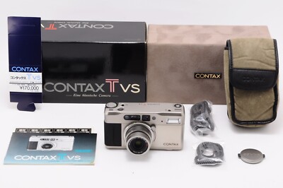 ほぼ未使用　CONTAX TVS DIGiTAL Contax TVS Digital 5.0MP Digital Camera - Titanium silver