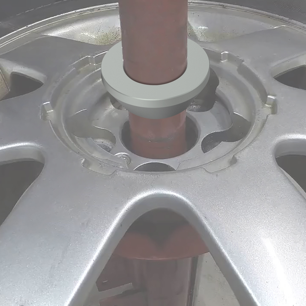 Manual Tire Changer Centering Cone Upgrade 1.67" 2.9" Wheel Hub Billet