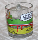Garfield Cartoon on McDonalds Glass Coffee Mug 1978 Made in USA — photo 3