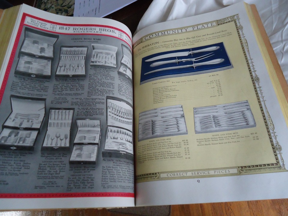 Antique MASSIVE Jewelry Catalog Oskamp-Nolting 1921 Watches Razors Fobs ...