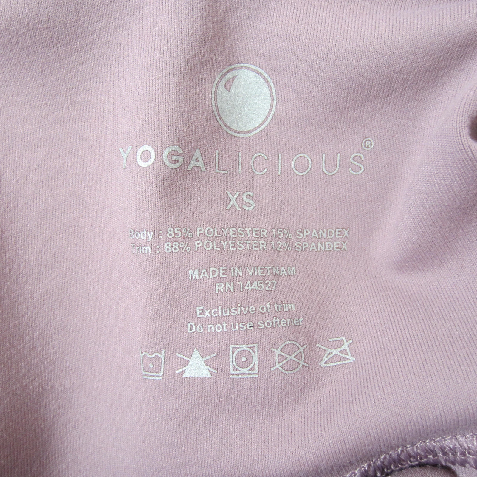 yogalicious mesh inset leggings