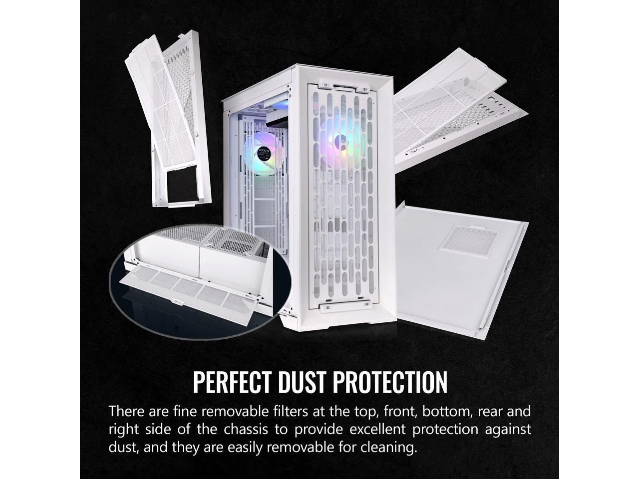 Водонагреватель Thermaltake CTE T500 TG ARGB Snow E-ATX Full Tower с централизованным управлением температурой