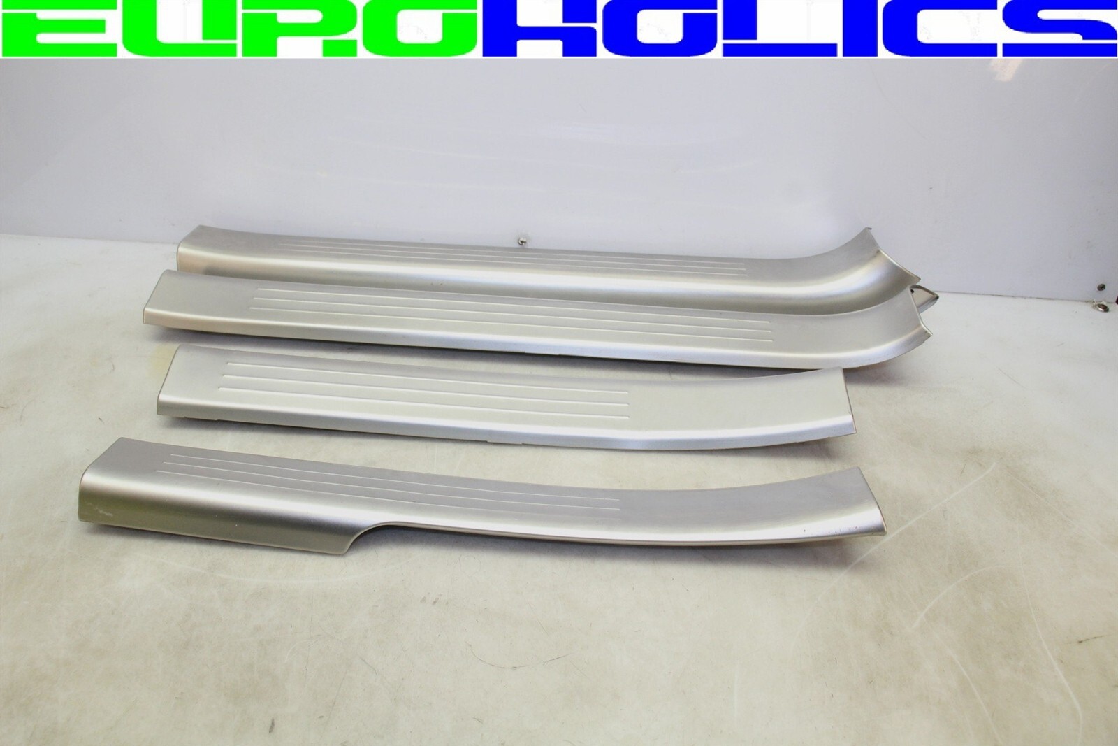 SET 4 Bentley Continental Flying Spur 06-12 Front Rear Left Right Door Sill Trim