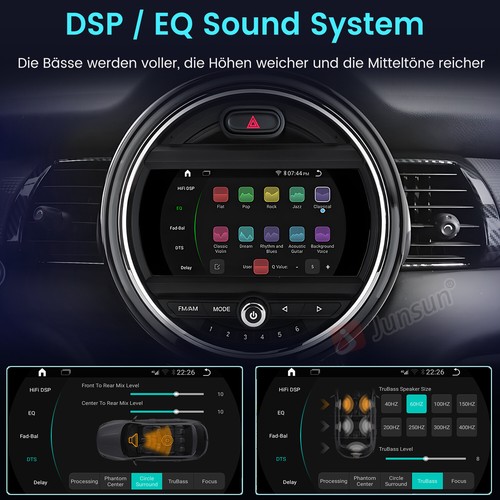 64GB Für BMW MINI Cooper F55 F56 F57 NBT 14-18 Carplay Autoradio Anroid GPS NAVI - Bild 11 von 14