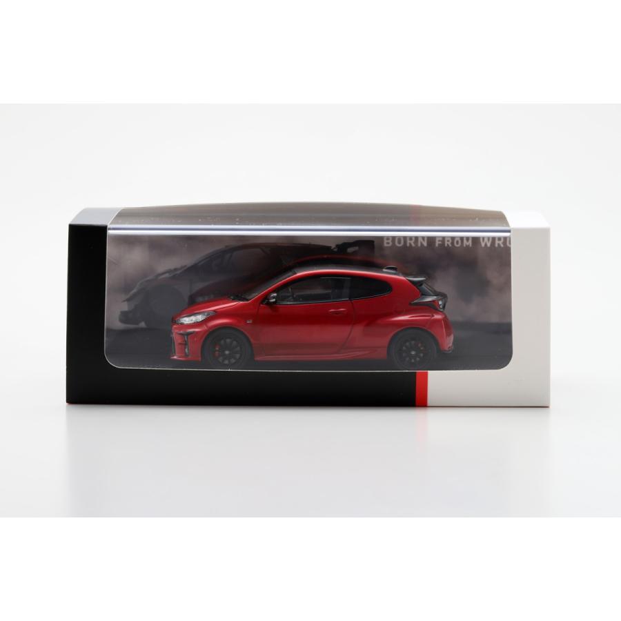 1:43 Scale Spark GR YARIS Collection Model Emotional Red II