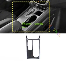 For Nissan Murano 15-23 Steel Carbon Fiber Gear Shift Water Cup Frame Cover Trim