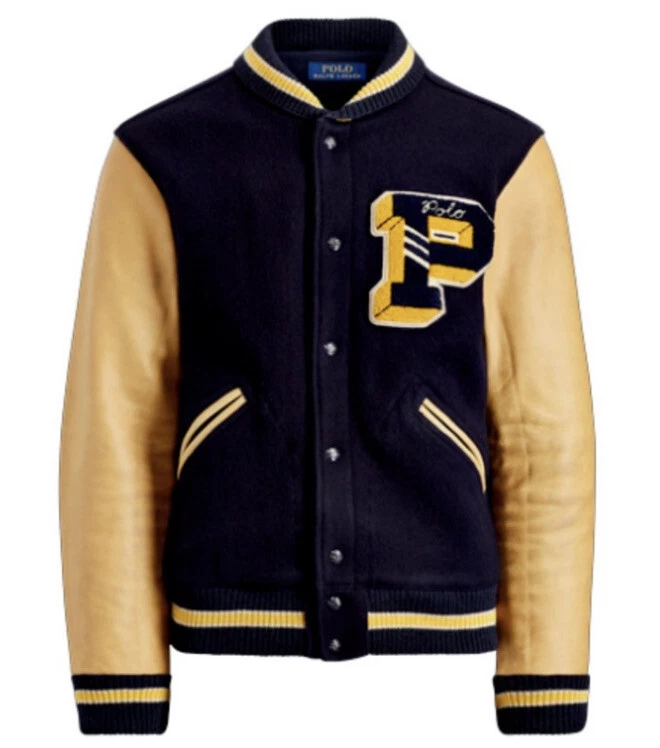 Ralph lauren cheap rugby varsity jacket