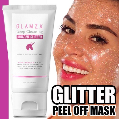 Mascarilla Facial Peel-off - Eliminación de Espinillas Limpieza Profunda Unicornio Brillo - Imagen 7 de 9
