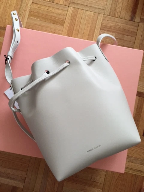 Mansur Gavriel Mini Calf Leather Bucket Bag