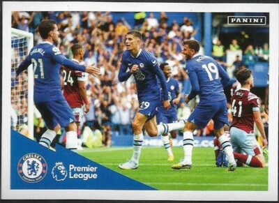 PANINI 2023 PREMIER LEAGUE - #192 - CHELSEA & GERMANY - KAI HAVERTZ CELEBRATIONS