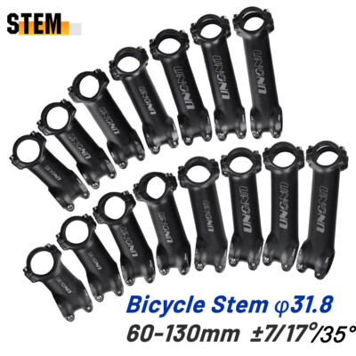 UNO Bicycle Stem 7/17/35° MTB Road Bike Ultralight Stem Handlebar  UK