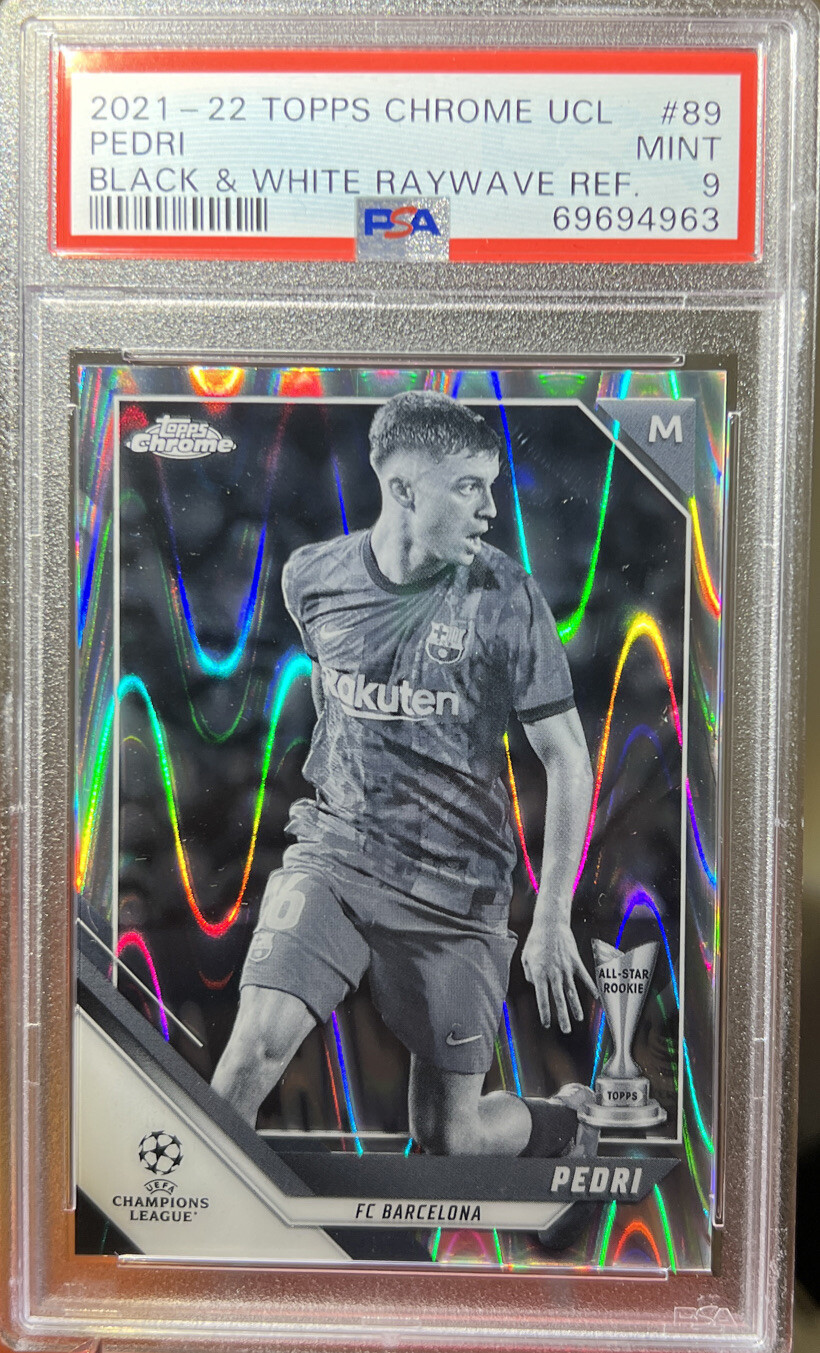 2021-22 UEFA Champions League Variation SP #155 Pedri and Rookie