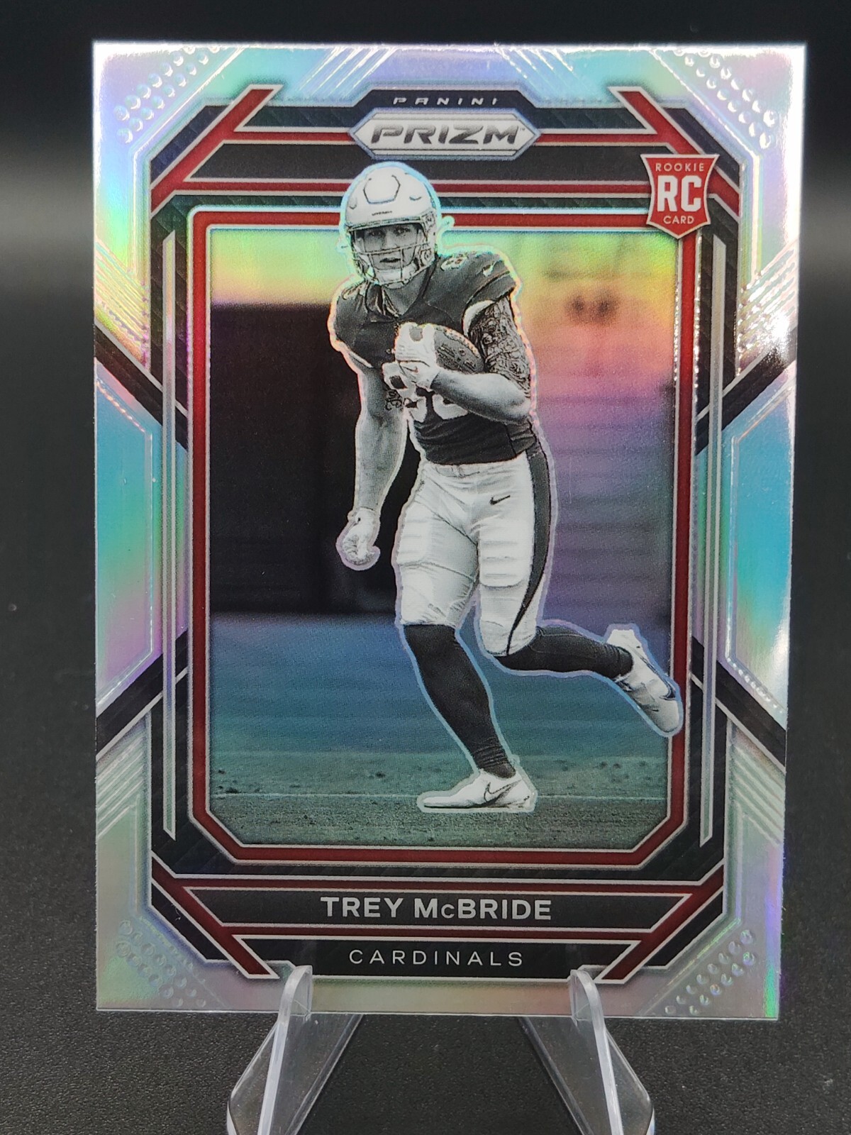 2022 Panini Prizm - Rookie Variation Silver Prizm #327 Trey McBride (RC)