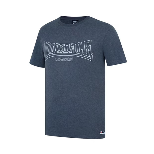 Mens t-shirt Lonsdale Charcoal size large - Picture 3 of 5