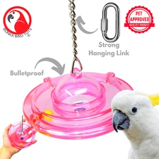 Bonka Bird Toys 0011 Large Saturn Bulletproof Puzzle Rattle Cage Toy Amazon Pet