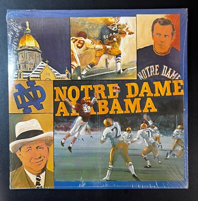 VTG 1975 Notre Dame The Fighting Irish by Al Wester Vinyl SEALED! CASE FRESH!