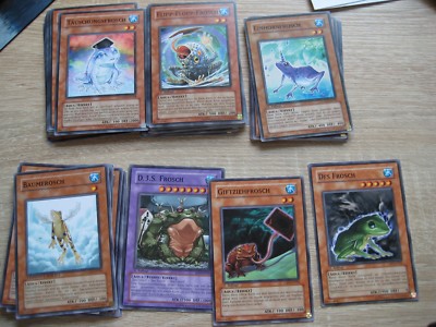 Frosch Aqua Karten: Baumfrosch Täuschungsfrosch Austauschfrosch Yu-Gi-Oh Auswahl