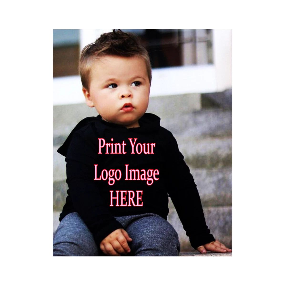 Toddlers Hoodies All Sizes Personalized Custom Printing Names Numbers Images
