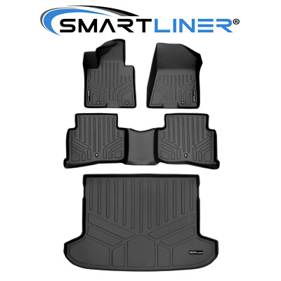 SMARTLINER Custom Fit Floor Mats Cargo Trunk Liner Set 2019-2021 Hyundai Tucson