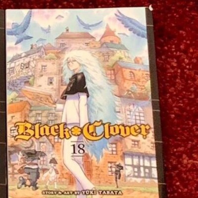 Black Clover Volume 18 VIZ manga shonen jump Graphic Book Yuki Tabata Legolant