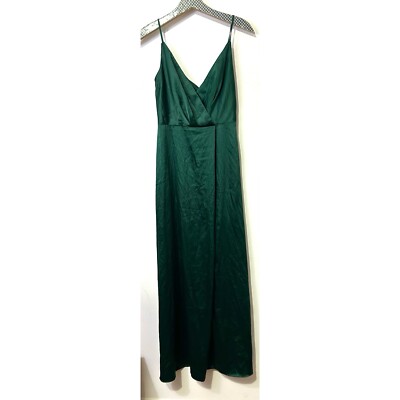 Celebrate DB Studio Satin Gown Dress Sz 4 Emerald Green Prom Juniper Holiday | eBay Celebrate DB Studio Satin Gown Dress Sz 4 Emerald Green Prom Juniper Holiday | eBay