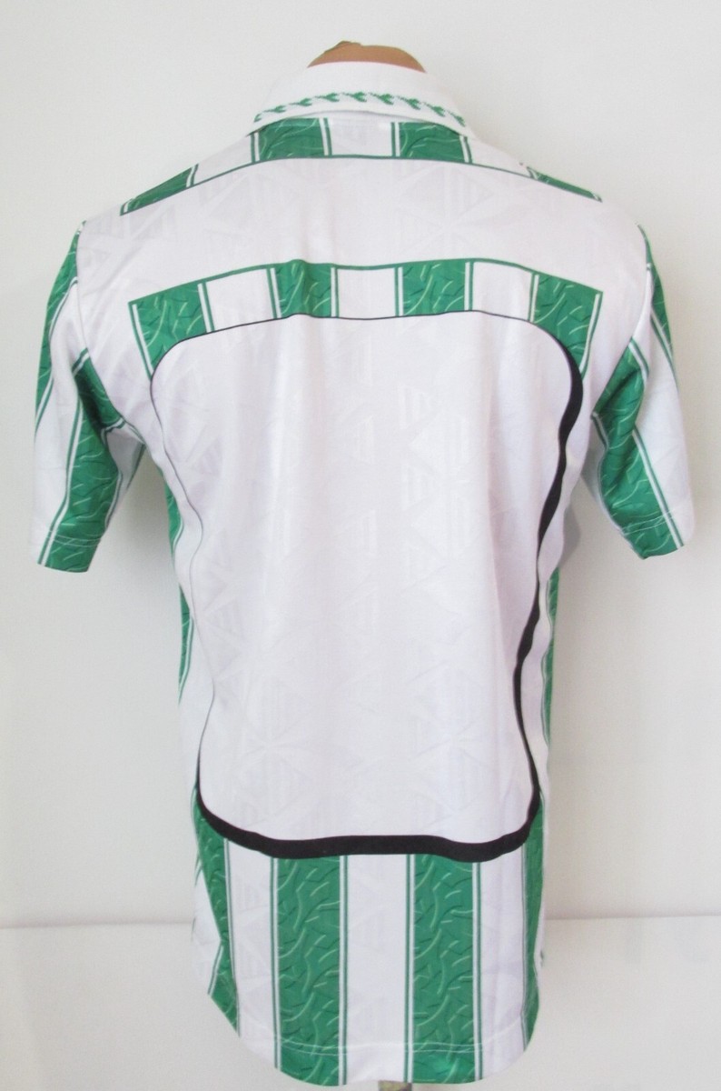 Maillot Domicile Rapid Vienna 1994-1995 – Diadora – Taille L – Rare – Fabriqué En Italie