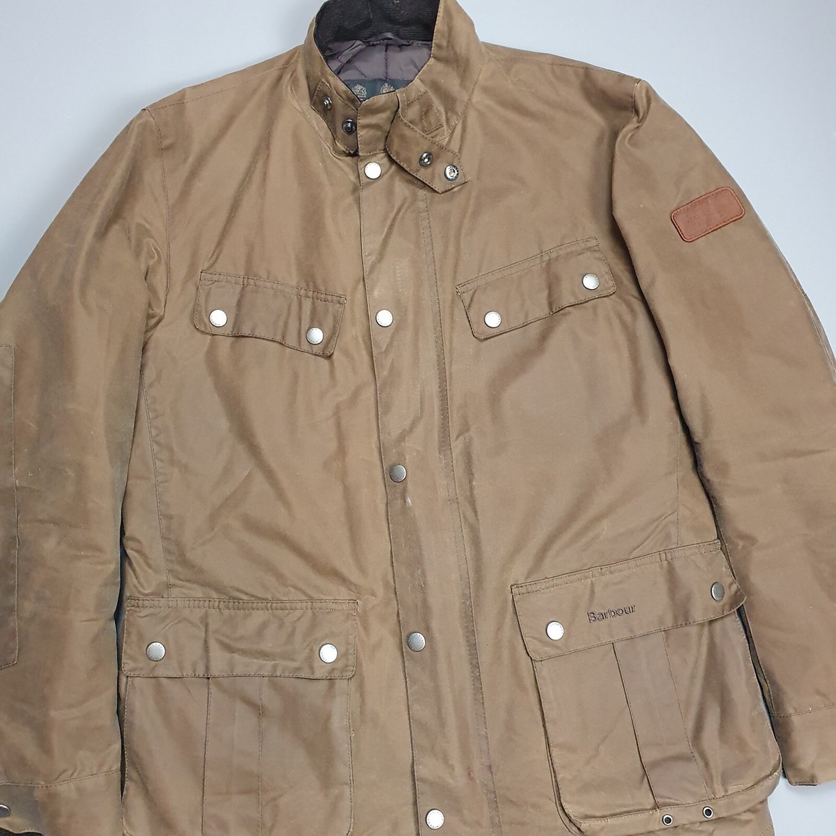 【良品】BARBOUR Duke Waxed Jacket ブラウン L 良品】BARBOUR Duke Waxed Jacket ブラウン L（Barbour