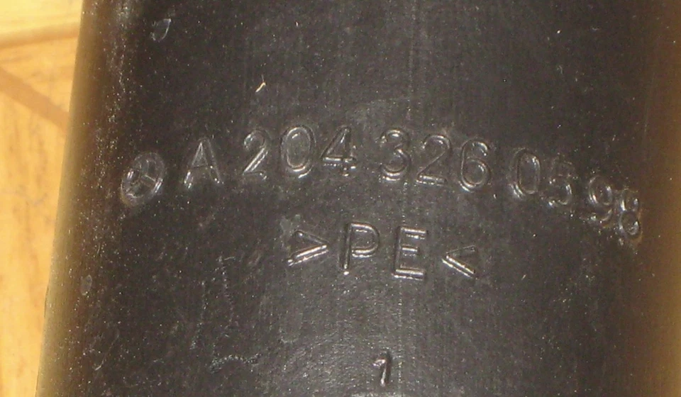 Mercedes Benz B250e B 250 e 2016 2017 amortiguador 2423200931, 2043260598, OEM Foto 4 de 4