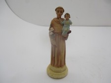 Vintage Saint Joseph and Baby Jesus Plastic Figure Italy