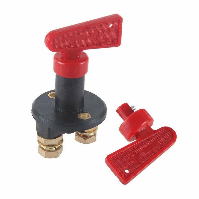 Disconnect Marine RV With Key Removable Cut Off Car Battery Master Kill