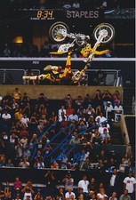 Travis Pastrana Hand Signed 12x8 Photo Nitro Circus Autograph Red Bull X Games 6