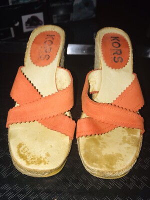 michael kors trainers womens orange