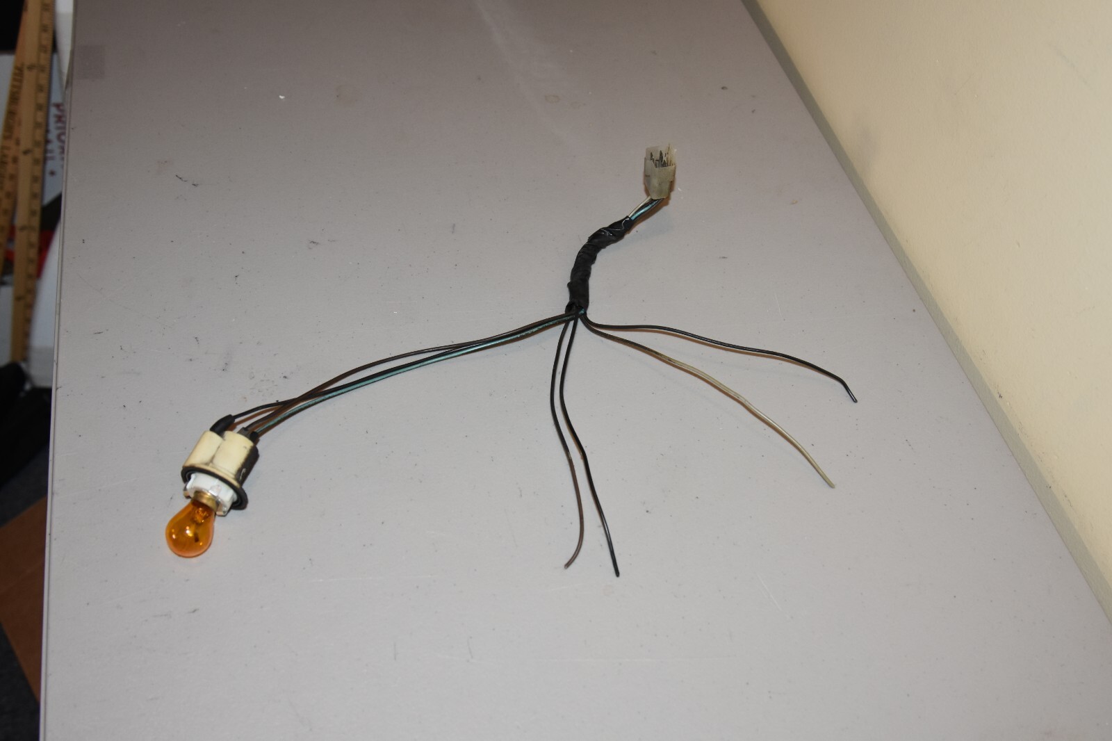 1977 1978 1979 Side Marker Light Parking Light Pigtail + Bonus OEM eBay