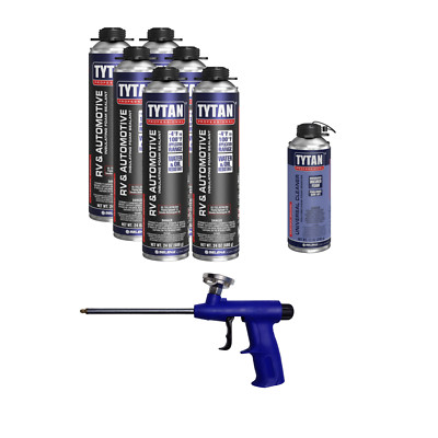 TYTAN Professional RV & Automotive Foam (6 Can Kit)