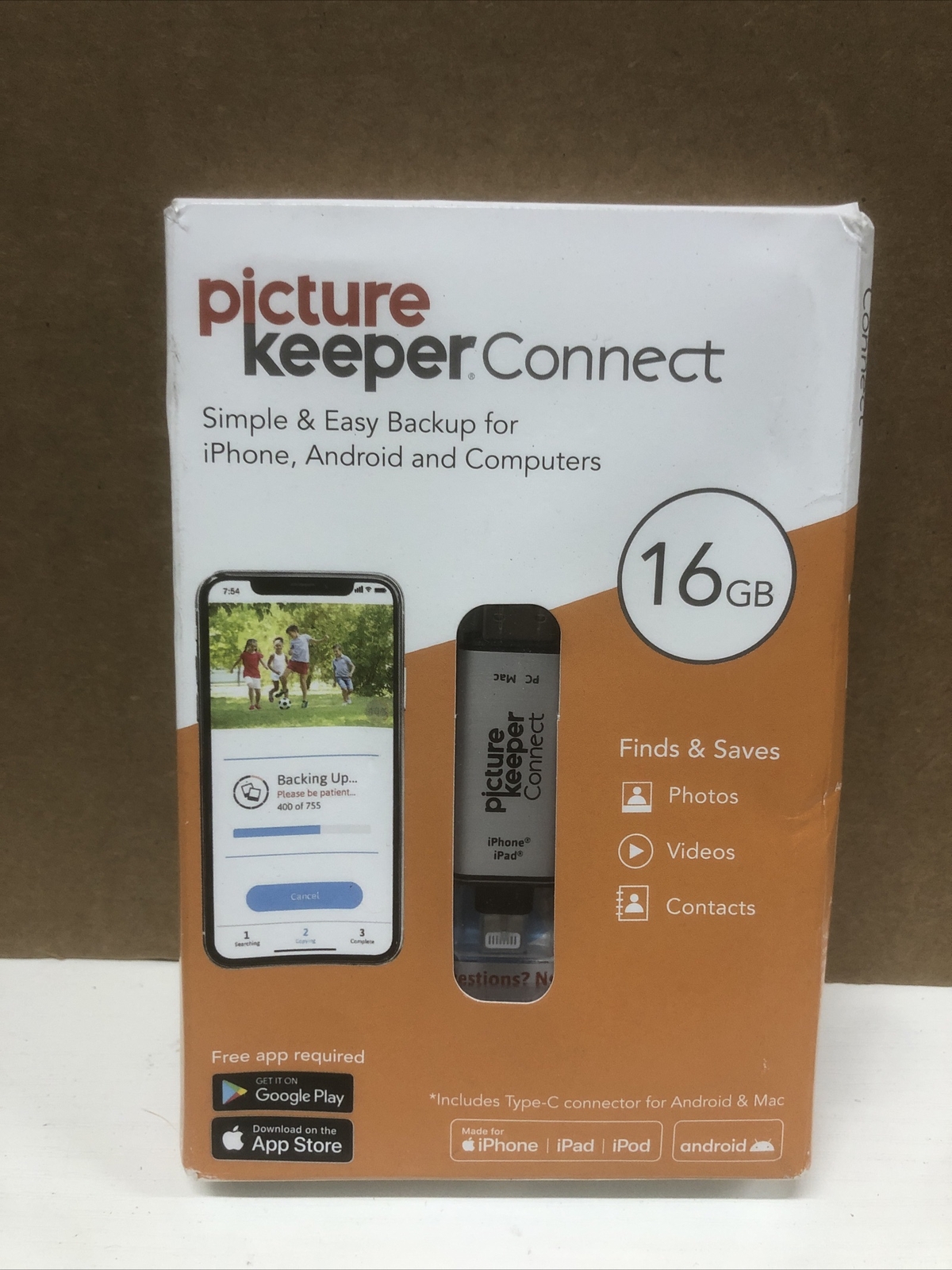 Picture Keeper Connect 16gb Smartphone Photo Saver and Storage Device