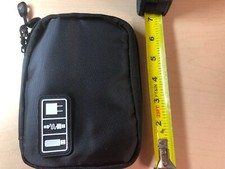 Travel Pouch Organizer for Small Electronics, Make-up, Chargers, Small items.